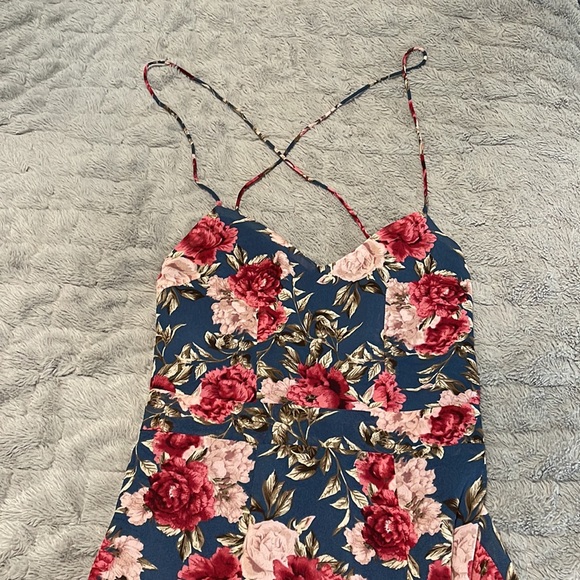 SHEIN | Floral Print Ruffled Mermaid Dress - Picture 8 of 15